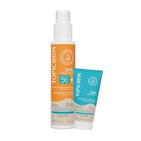 Topicrem Sun Protect Spray Spf50+ 150Ml + Aftersun 50Ml Grátis