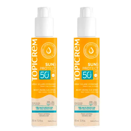 Topicrem Sun Protect Spray Spf50+, Embalagem 2 x 150 Ml