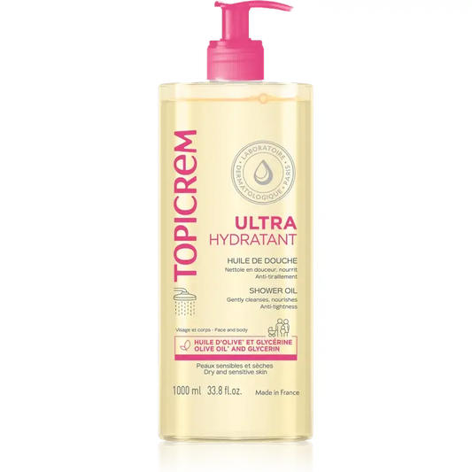 Óleo de duche Topicrem Uh , 1000 ml