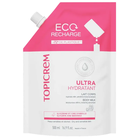 Topicrem Uh Recharge Leite Corporal Ultra-Moisturizante, 500 Ml