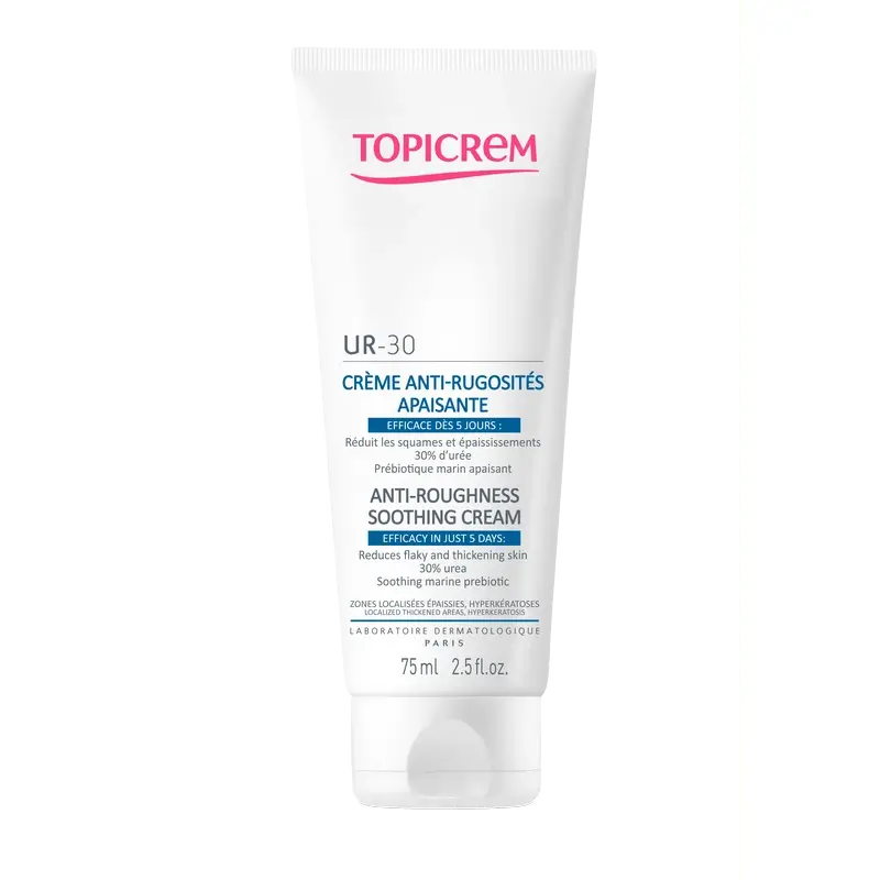 Topicrem Ur30 Creme Anti-Rugas Suavizante, 75 Ml