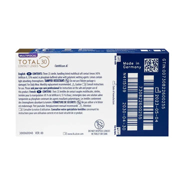 Total30 Lentes Multifocais Mensais , 3 unidades