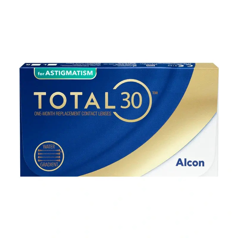 Total30 Monthly Toric Lenses , 6 unidades