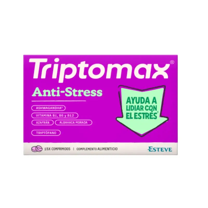 Triptomax Anti-Stress, 15 comprimidos