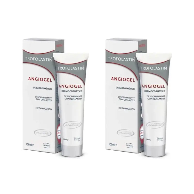 Trofolastin Angiogel Creme Despigmentante, 2x100 ml