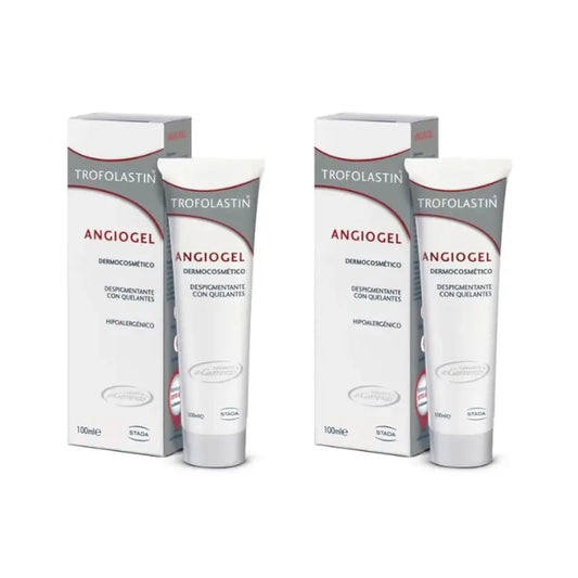 Trofolastin Angiogel Creme Despigmentante, 2x100 ml
