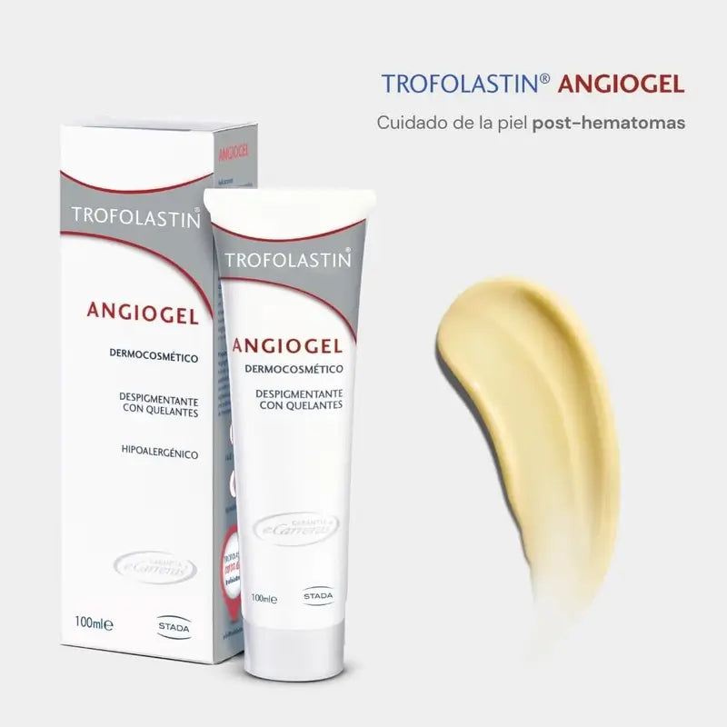 Trofolastin Angiogel Creme Despigmentante, 2x100 ml