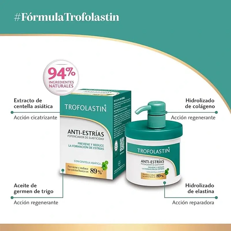 Trofolastin Creme Anti-Estrias, 400 Ml