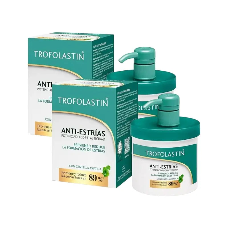 Trofolastin Creme para Estrias, 2X400 Ml