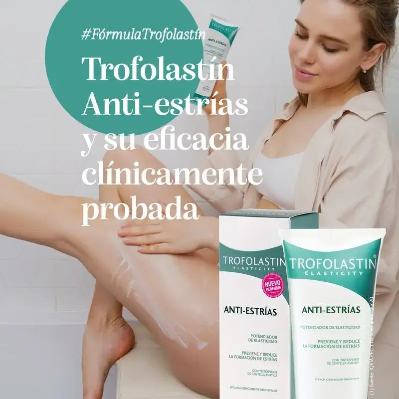 Trofolastin Creme para Estrias , 3 x 100 ml