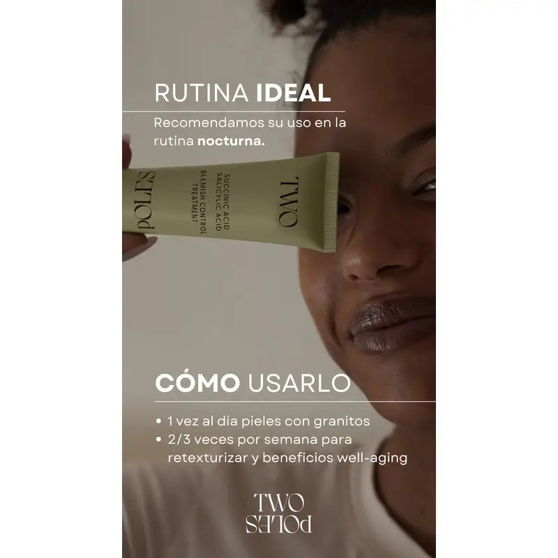 Tratamento de Controlo das Manchas Two Poles , 40 ml