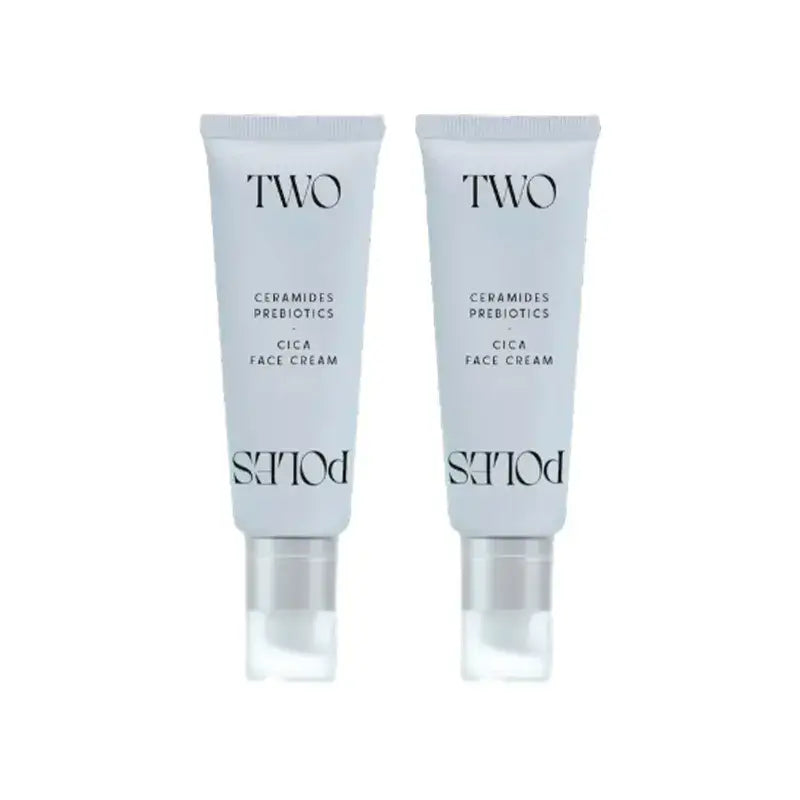 Two Poles Cica Creme Facial , Embalagem 2 x 50 ml
