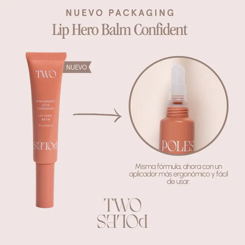 Bálsamo para os Lábios Confident de Two Poles , 11 ml