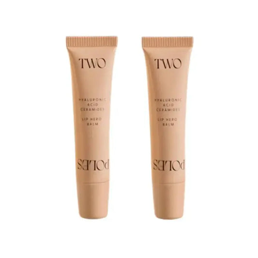 Two Poles Lip Hero Balm Untinted , Embalagem 2 x 11 ml