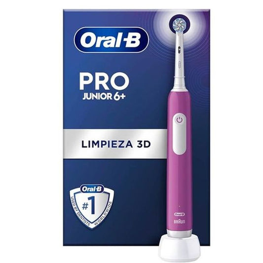 Oral-B Braun Pro 1 Escova de dentes eléctrica Junior 6+ Púrpura