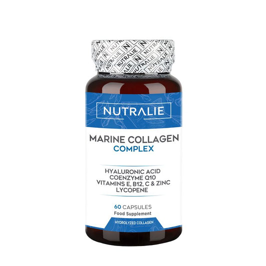 Nutralie Marine Collagen Complex Ácido Hialurónico Pele , 60 cápsulas