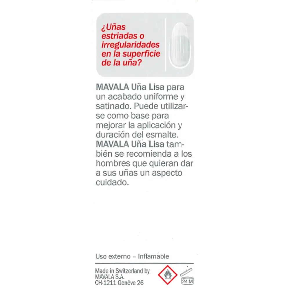 Mavala Uña Lisa 10 ml