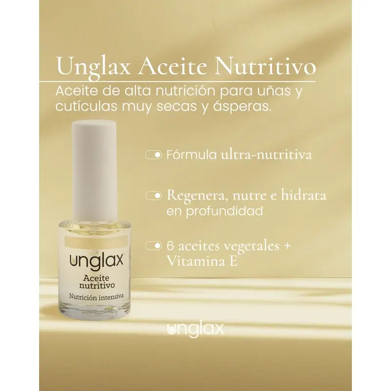 Óleo Nutritivo Unglax, 10 ml