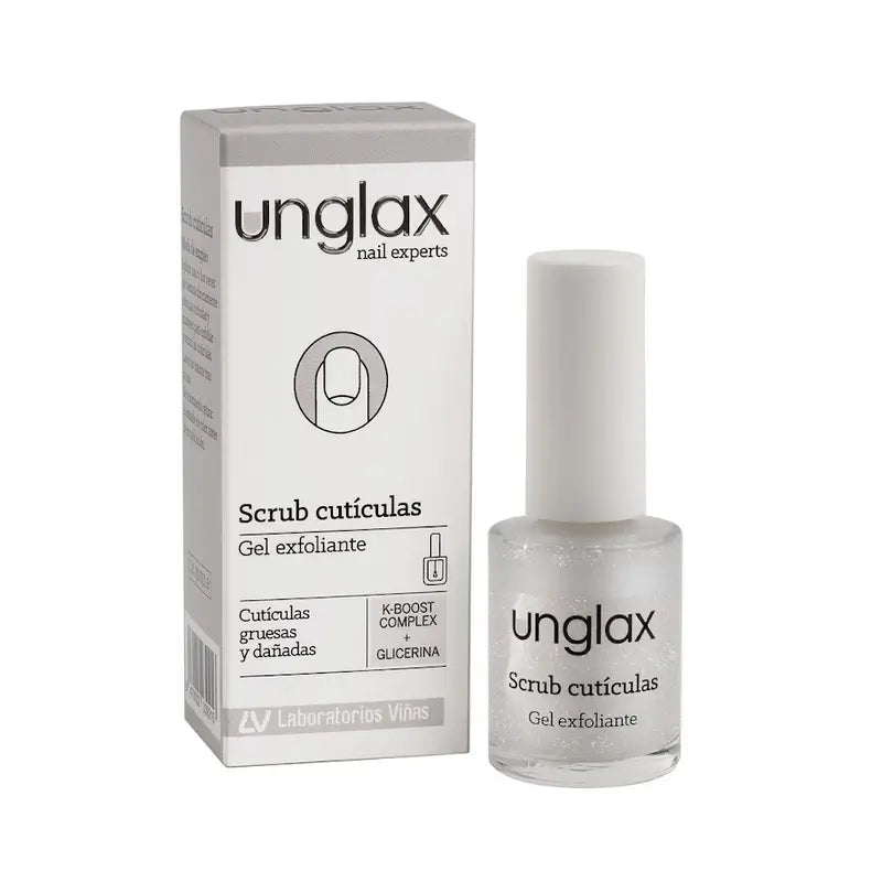 Unglax Scrub Esfoliante de Cutículas, 10 ml