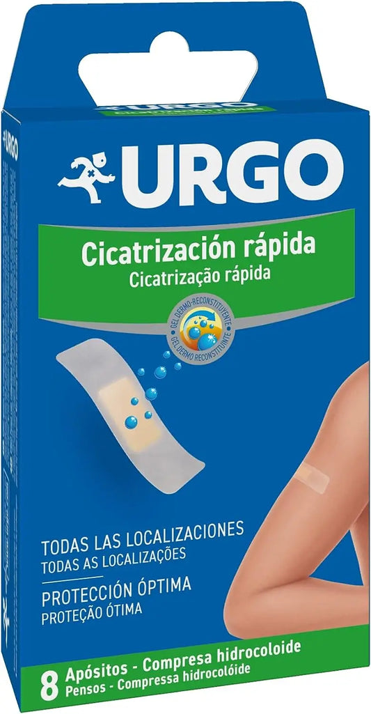 Urgo Rapid Healing Dressing, 8 pensos