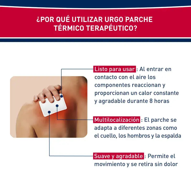 Urgo Therapeutic Heat Patch , 2 peças