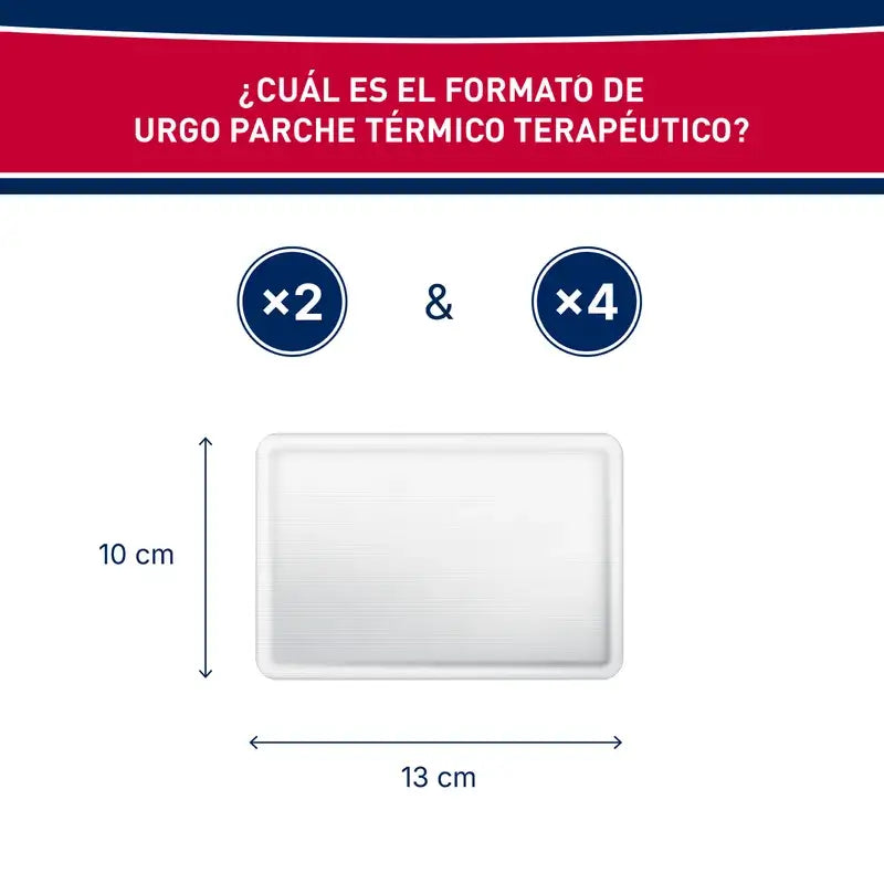 Urgo Therapeutic Heat Patch , 2 peças