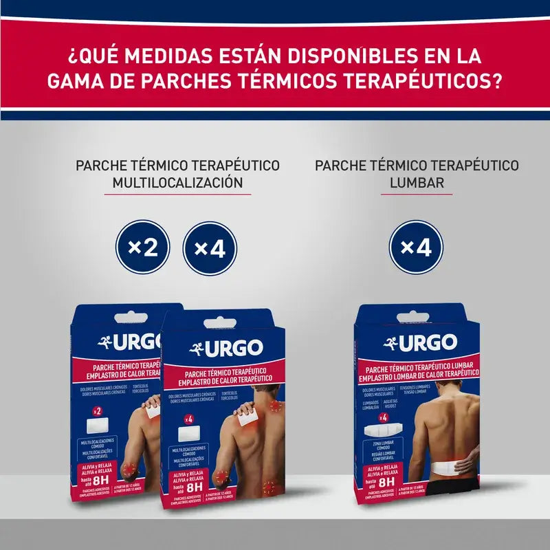 Urgo Therapeutic Heat Patch , 2 peças