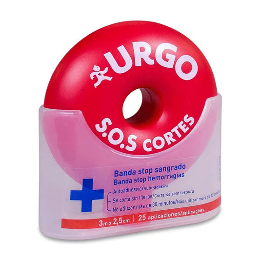 URGO SOS Cuts Fita auto-adesiva 3m X 2,5cm