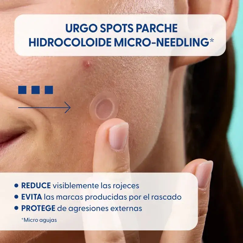 Urgo Spots Hydrocolloid Patches Micro Needling, 9 unidades
