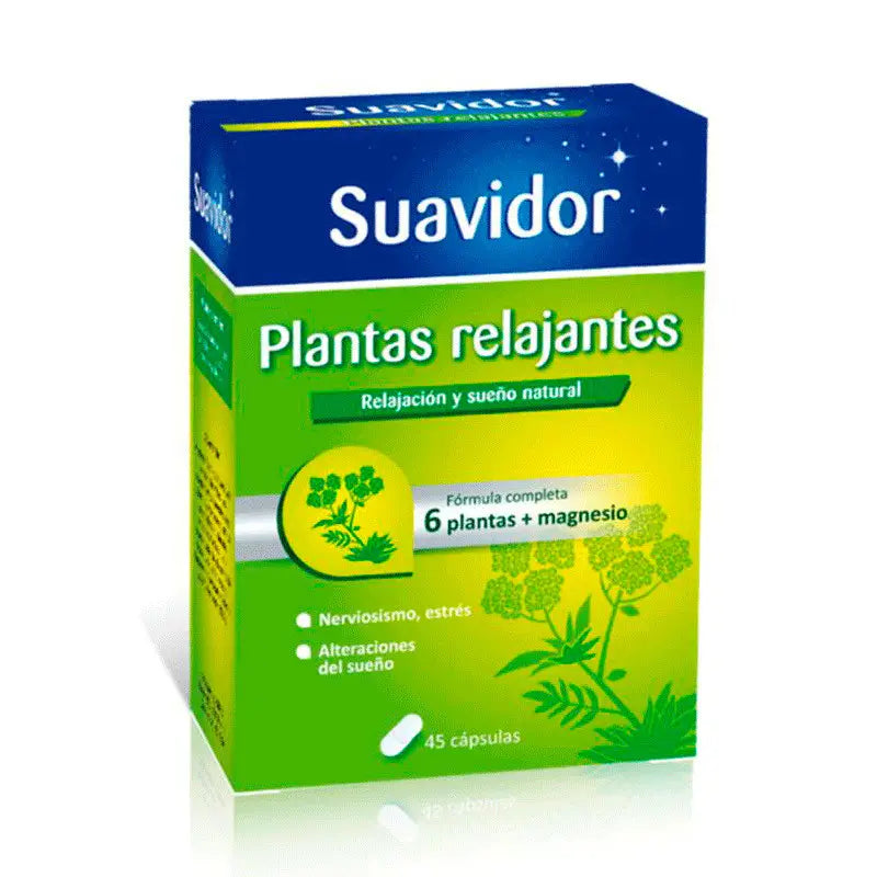 Suavidor Plantas Calmantes, 45 cápsulas