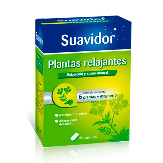 Suavidor Plantas Calmantes, 45 cápsulas