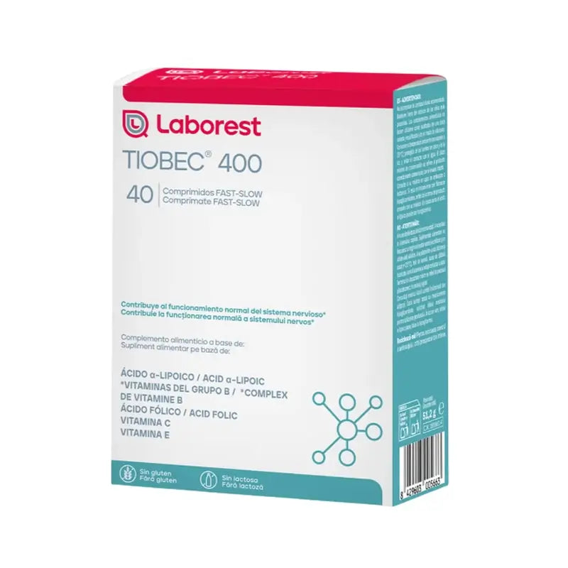 URIACH TIOBEC 400 40 COMPRIMIDOS FAST SLOW