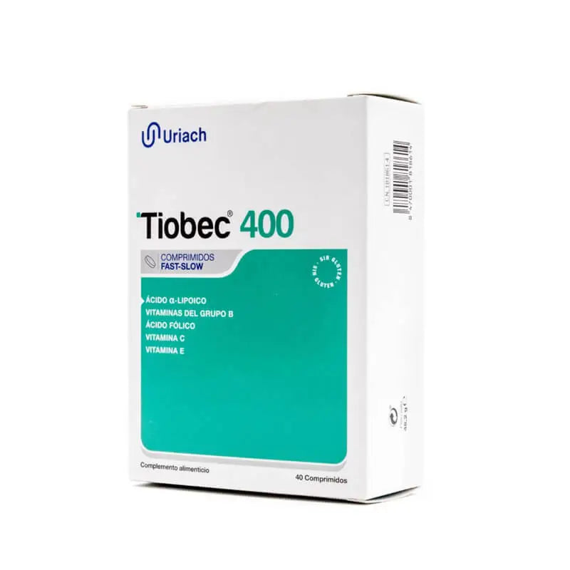 URIACH TIOBEC 400 40 COMPRIMIDOS FAST SLOW