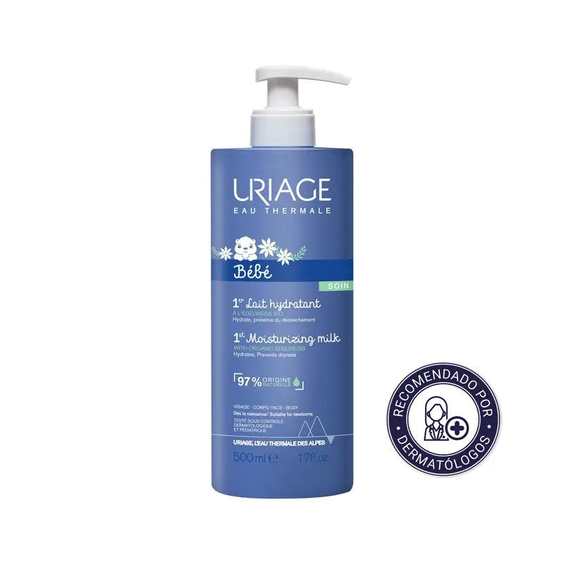 URIAGE primeiro leite hidratante suave 500 ml