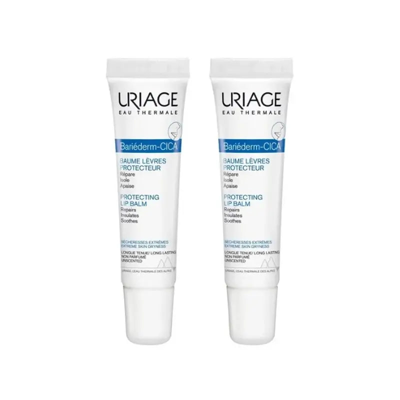Uriage Bariéderm-Cica Bálsamo Protetor Duplo, 2X15 Ml