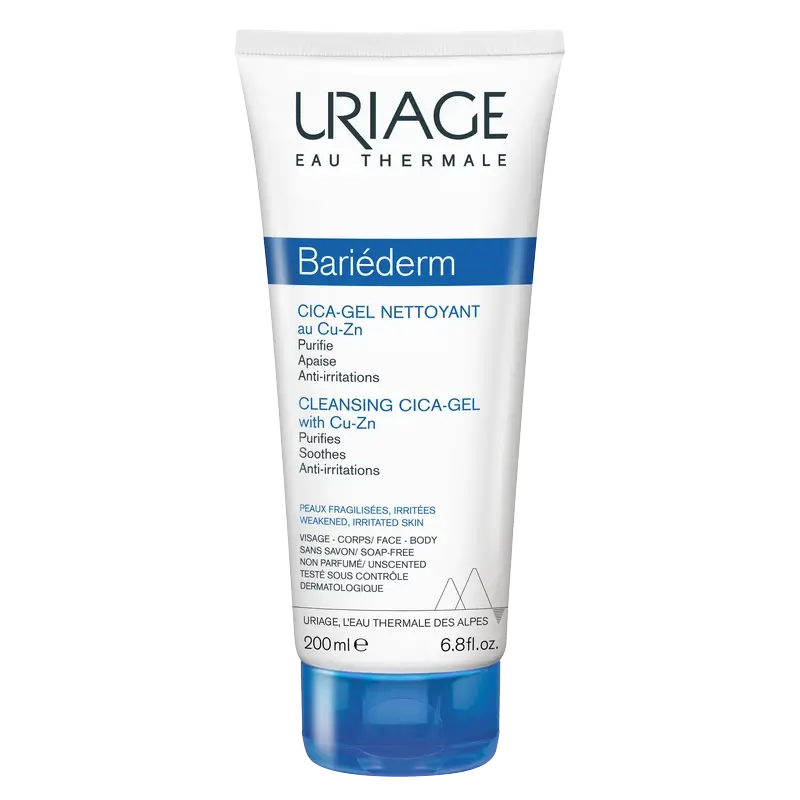 Uriage Bariéderm Cica Cleansing Gel , 200 ml