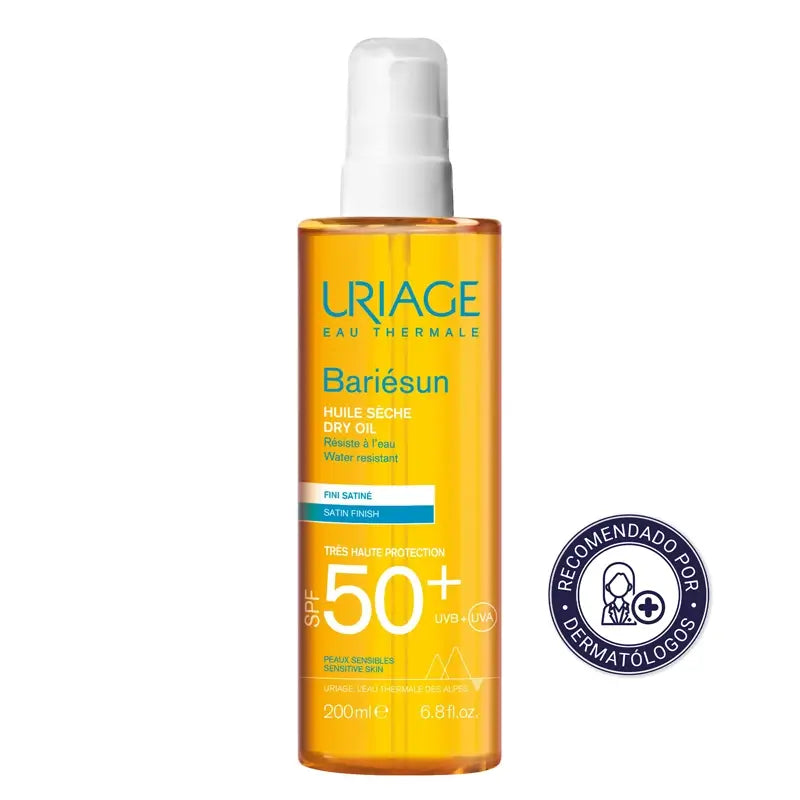 Uriage Bariésun Óleo Seco Spf50+, 200 ml