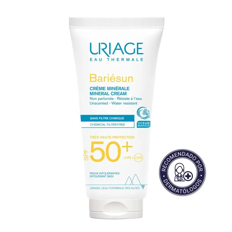 Uriage Bariésun Creme Mineral SPF 50+ 100 ml