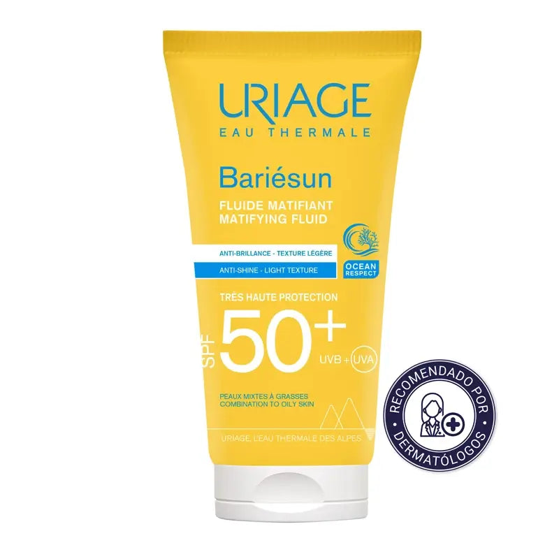 Uriage Bariésun Mat Fluid FPS50+ Pele Acneica 50ml