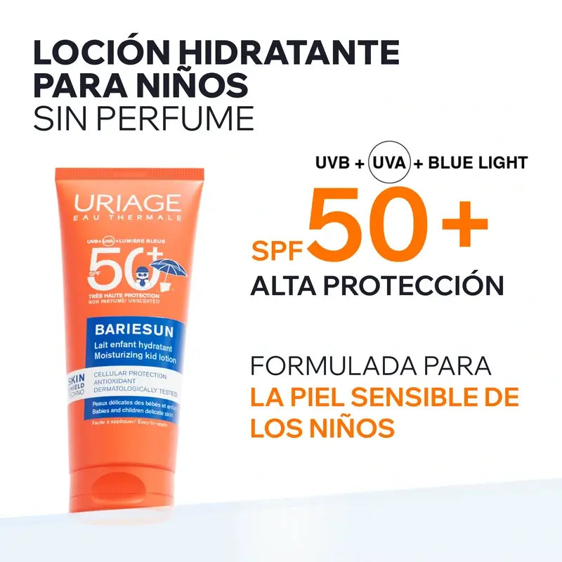 Uriage Bariésun Leite Infantil FPS 50+ 100 ml