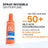 Uriage Bariésun Spray não perfumado SPF 50+ 200 ml