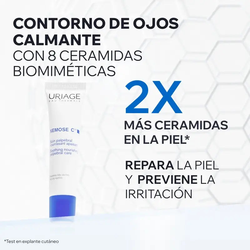 Uriage Xemose C8+ Cuidado calmante para as pálpebras 15ml