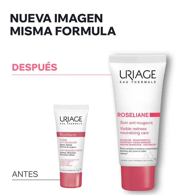 Creme anti-vermelhidão Uriage, 40 ml