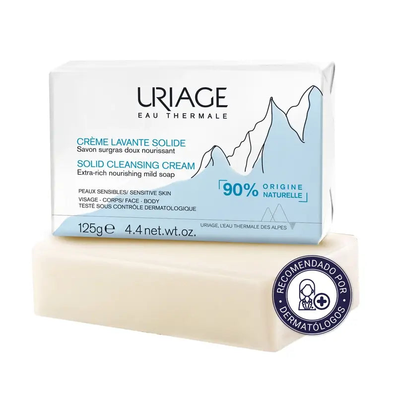Creme de Lavagem Sólido de Uriage , 125 gr