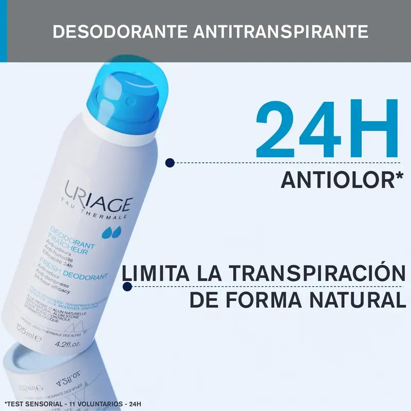 Desodorizante Frescura Uriage 125 ml