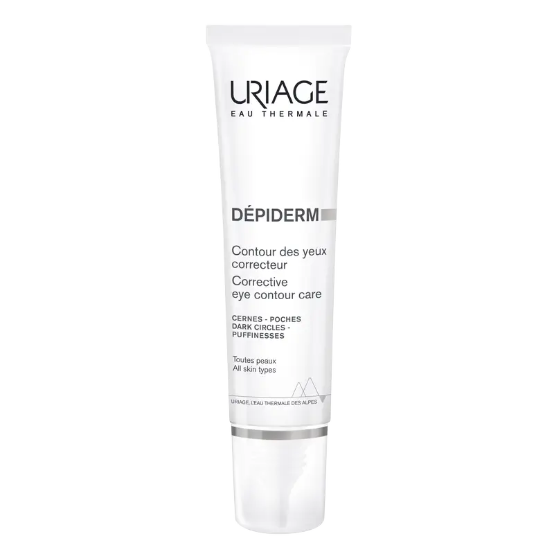 Uriage Dépiderm Cuidado Antimanchas e Luminosidade Contorno dos Olhos , 15 ml