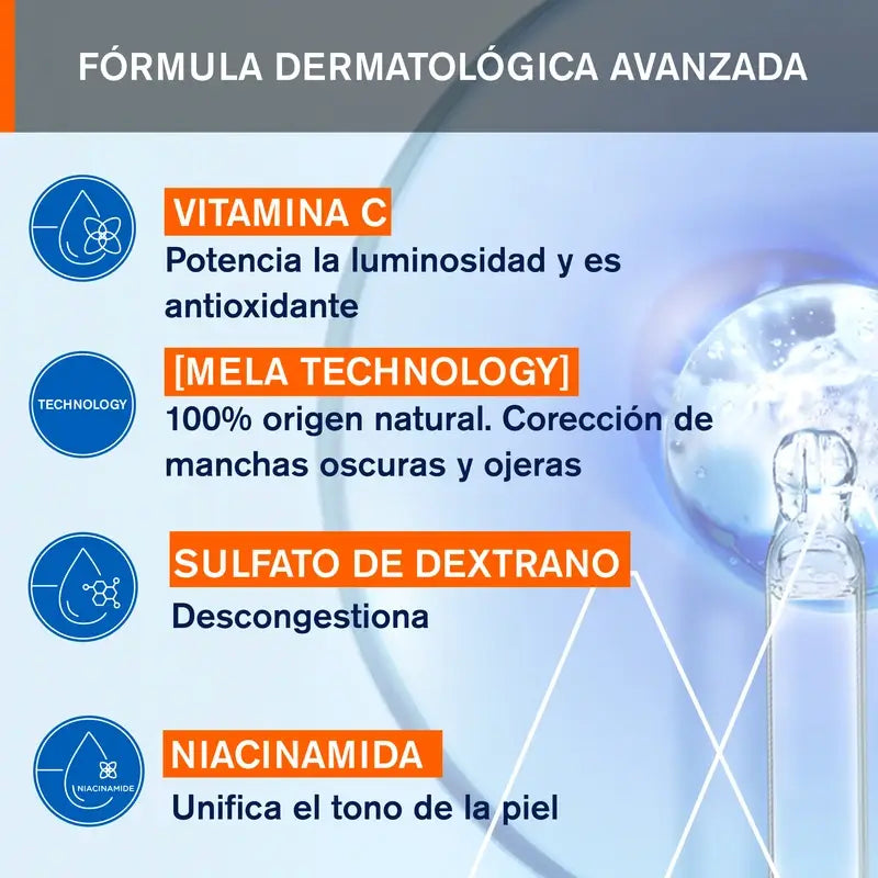 Uriage Dépiderm Cuidado Antimanchas e Luminosidade Contorno dos Olhos , 15 ml