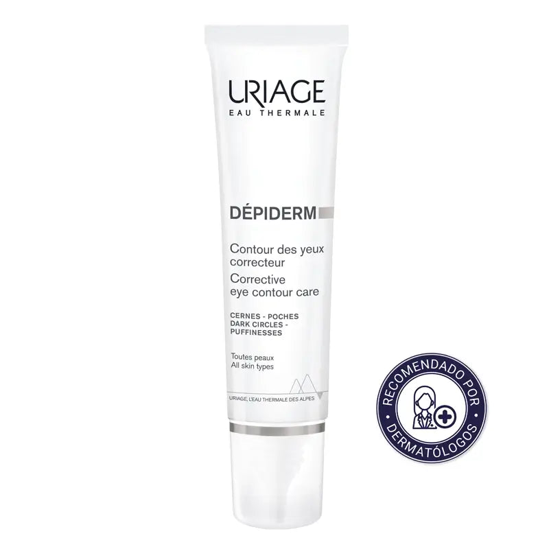 Uriage Dépiderm Cuidado Antimanchas e Luminosidade Contorno dos Olhos , 15 ml