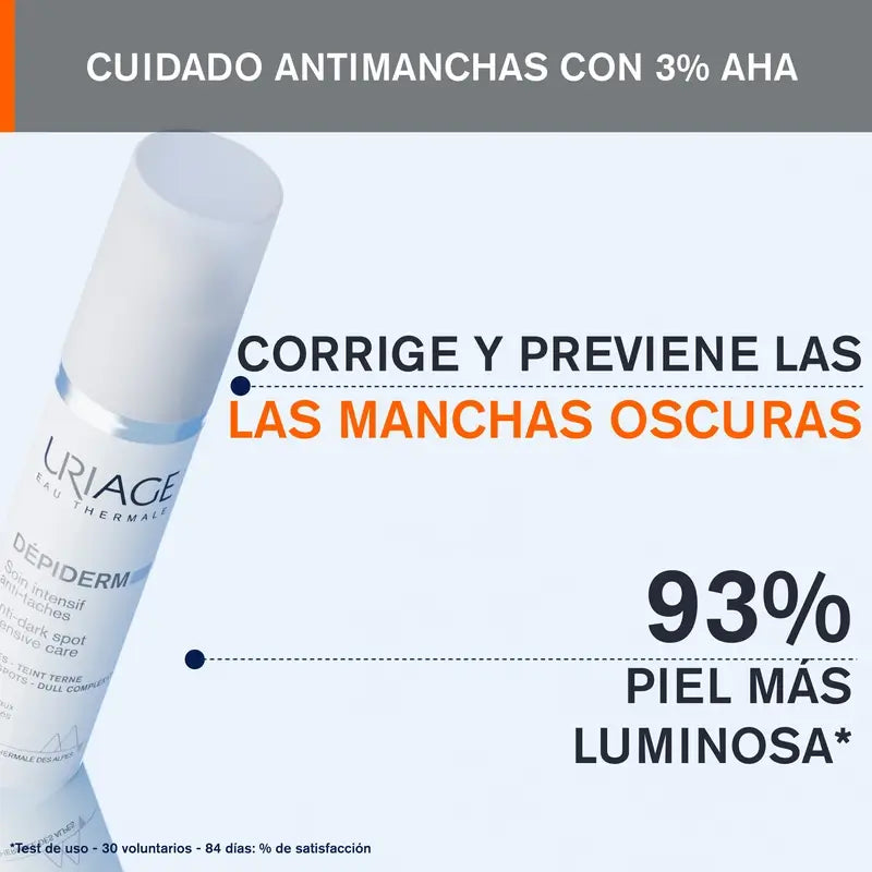 Uriage Dépiderm Creme de Rosto Antimanchas e Luminosidade , 30 ml