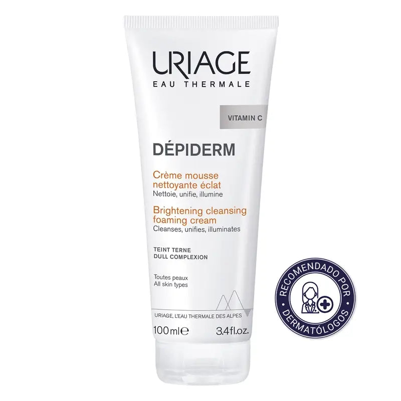 Uriage Dépiderm Espuma de Limpeza Luminosa 100Ml